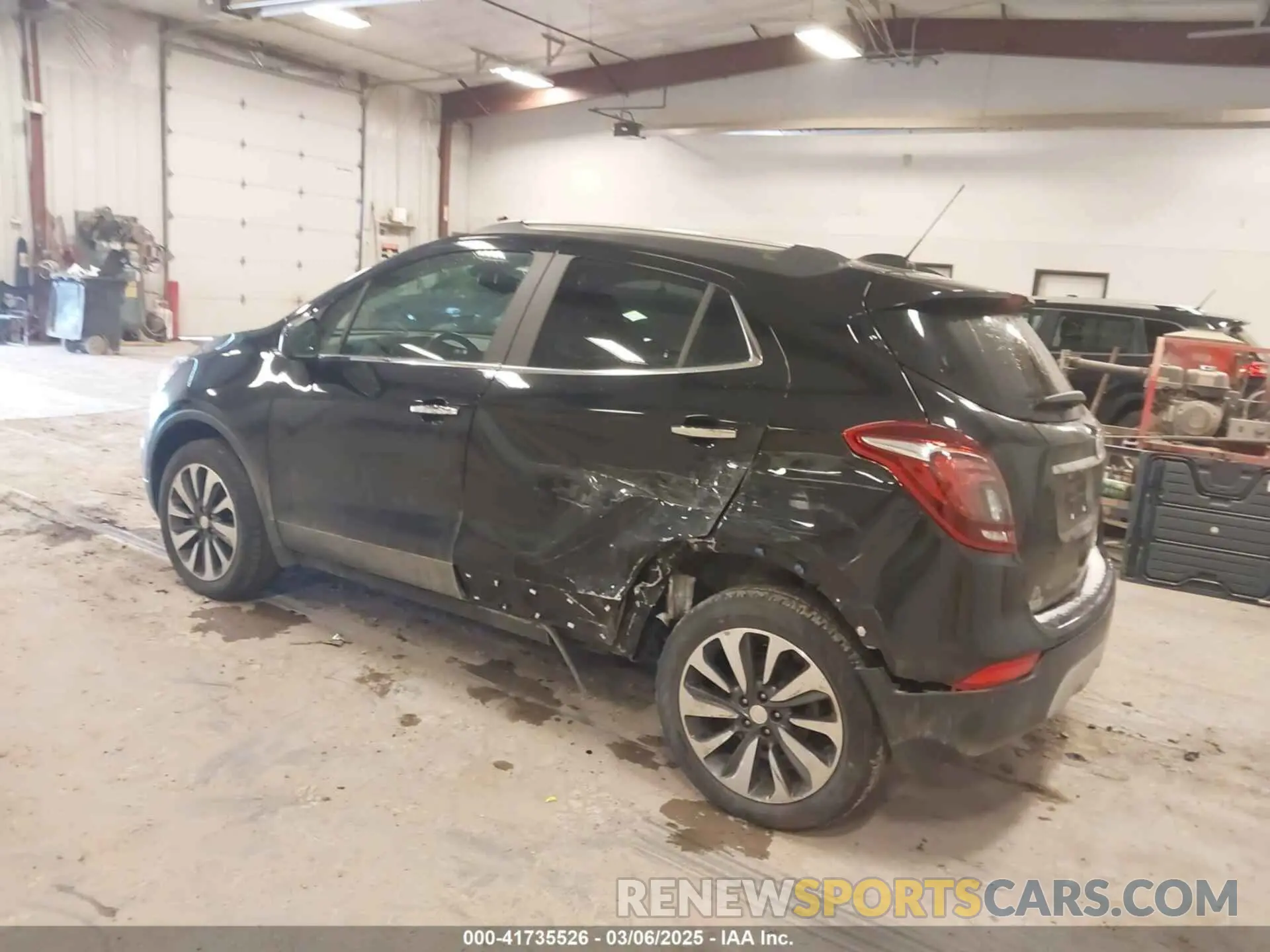 3 fotografías del automóvil dañado KL4CJESM0NB520132 BUICK ENCORE 2022