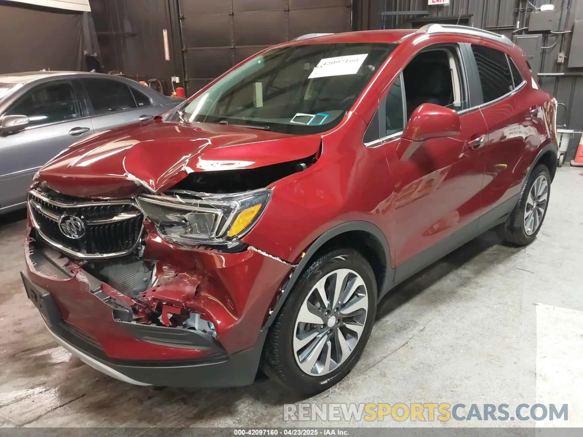 2 fotografías del automóvil dañado KL4CJESM0NB569556 BUICK ENCORE 2022
