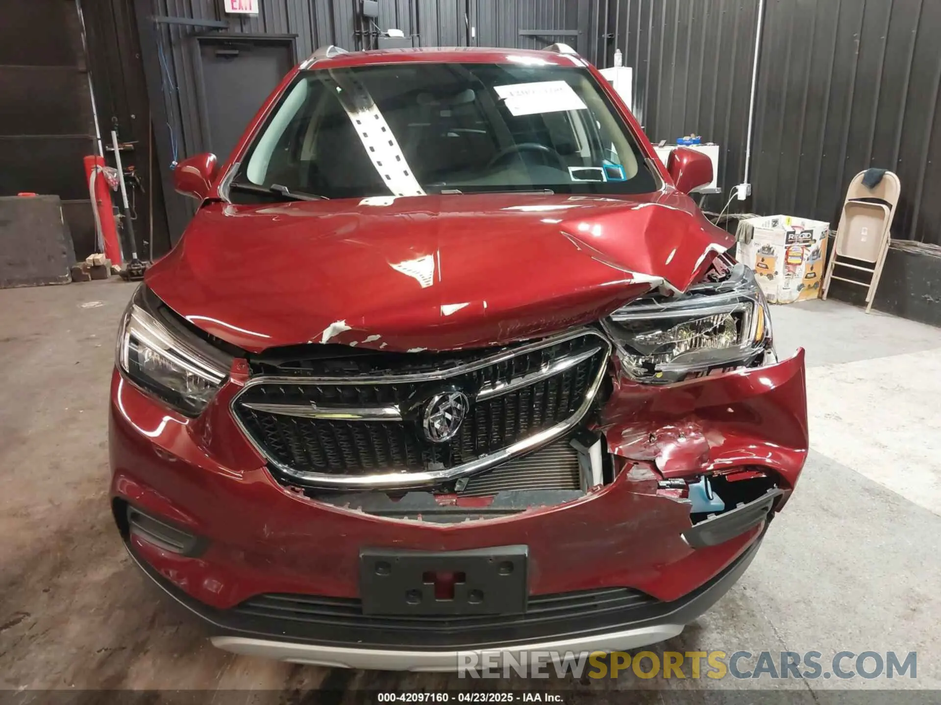 6 fotografías del automóvil dañado KL4CJESM0NB569556 BUICK ENCORE 2022