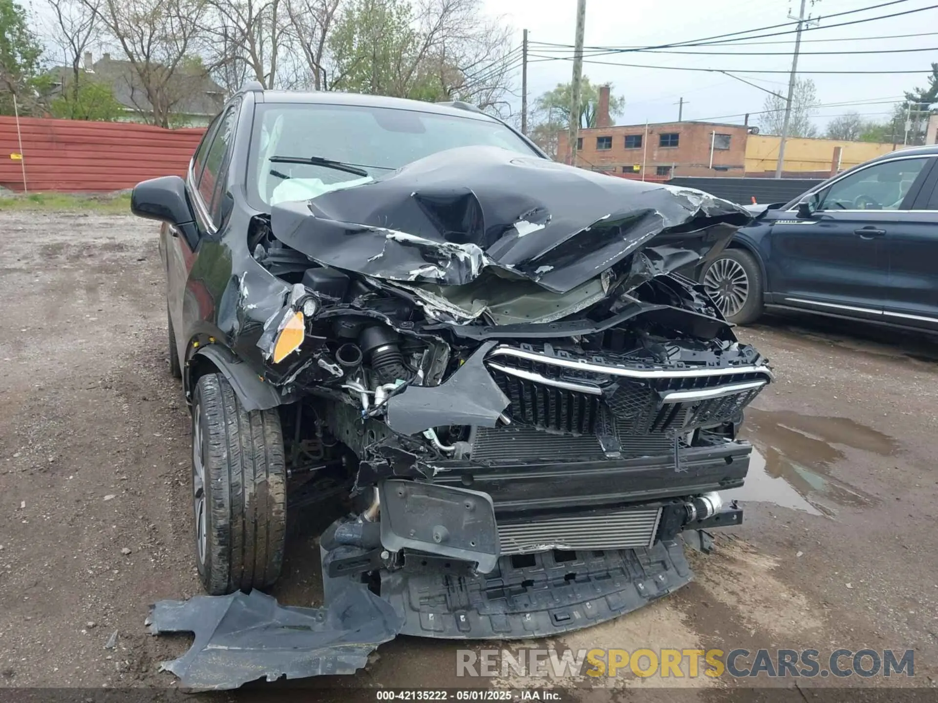17 fotografías del automóvil dañado KL4CJESM1NB555813 BUICK ENCORE 2022