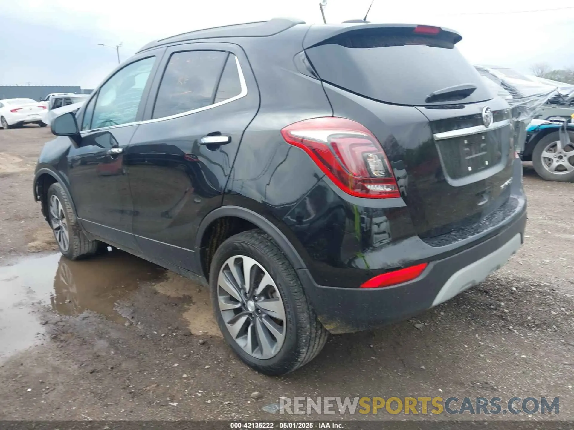 3 fotografías del automóvil dañado KL4CJESM1NB555813 BUICK ENCORE 2022