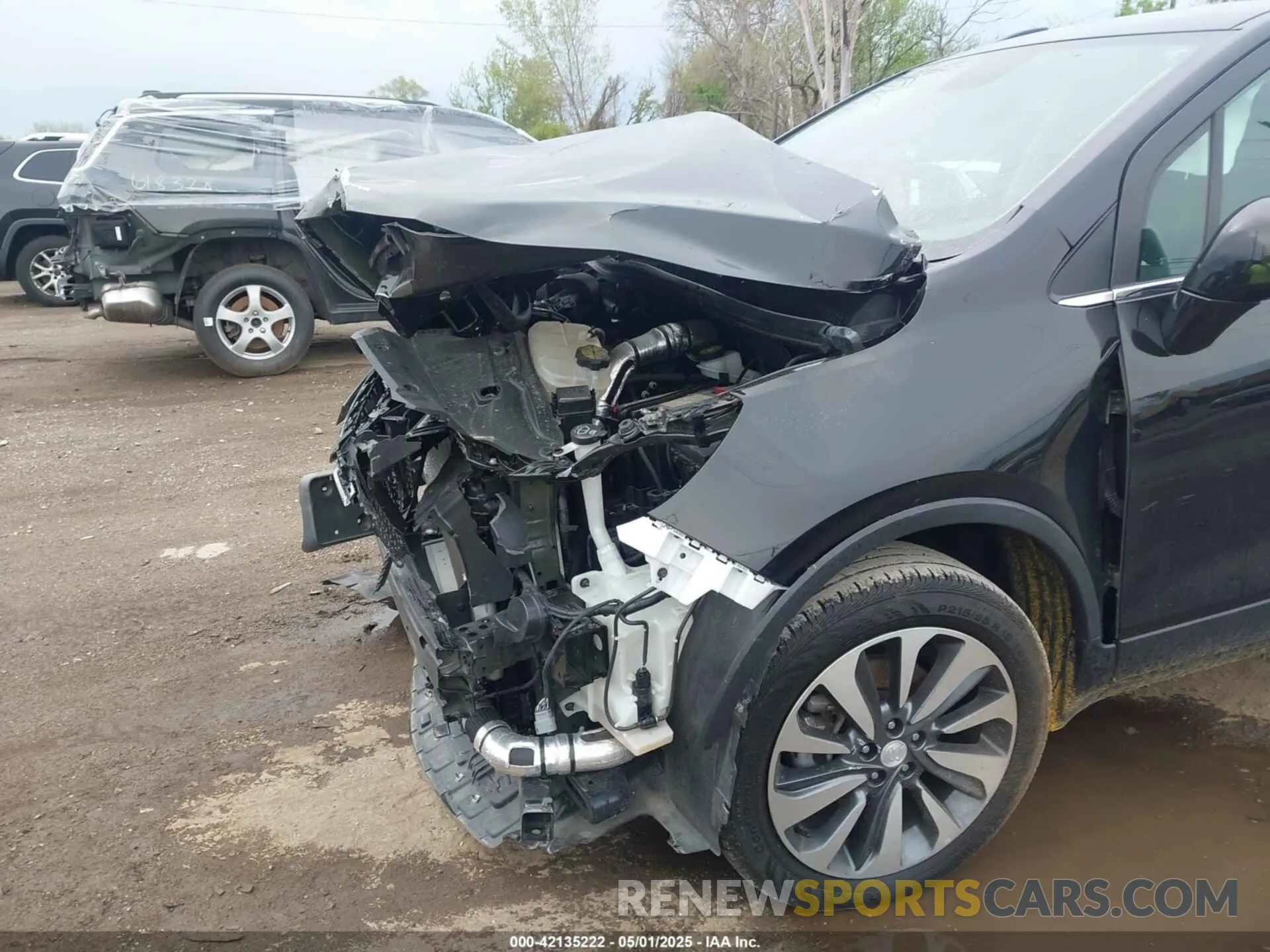 6 fotografías del automóvil dañado KL4CJESM1NB555813 BUICK ENCORE 2022