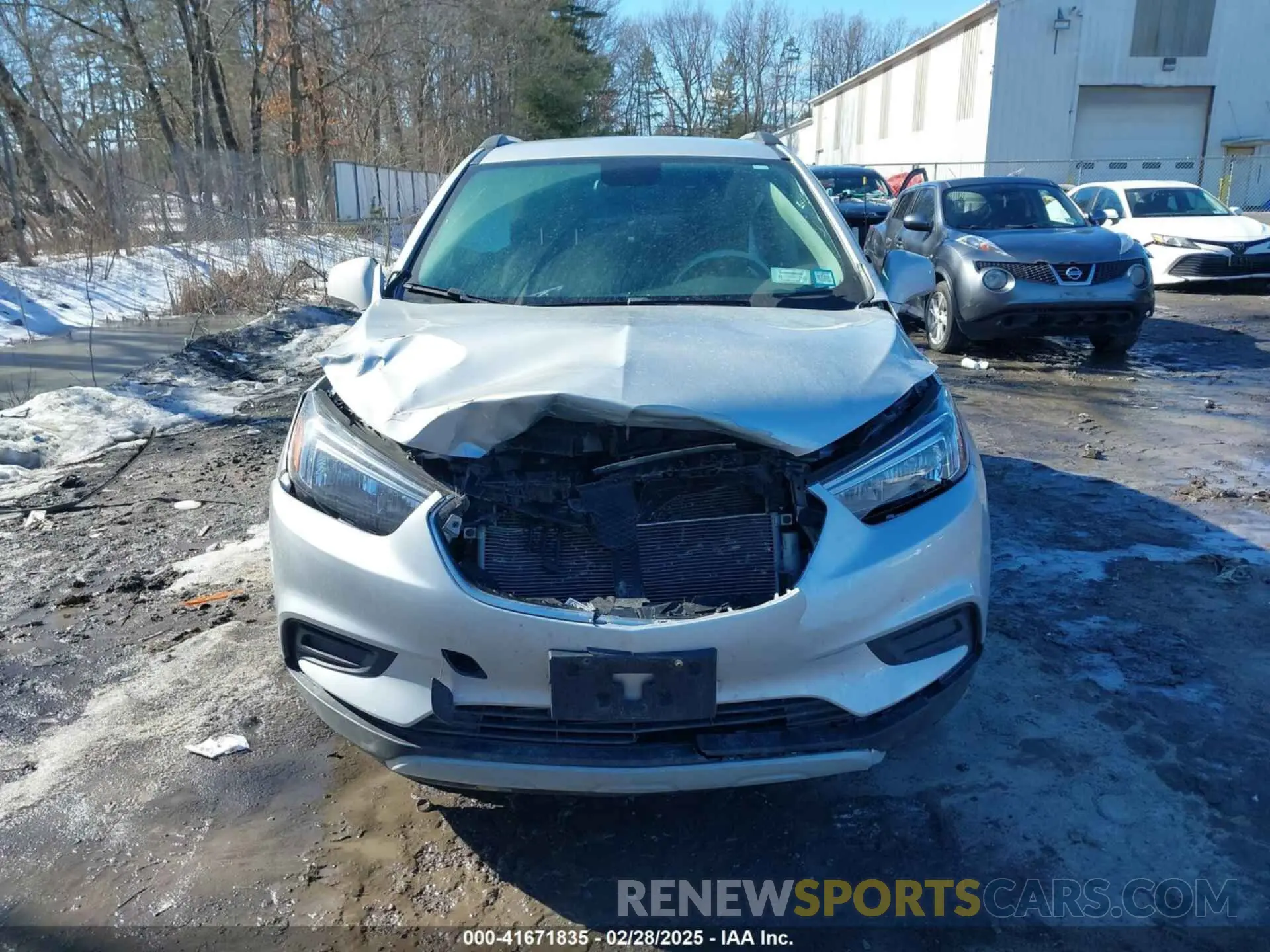 12 fotografías del automóvil dañado KL4CJESM2NB535795 BUICK ENCORE 2022