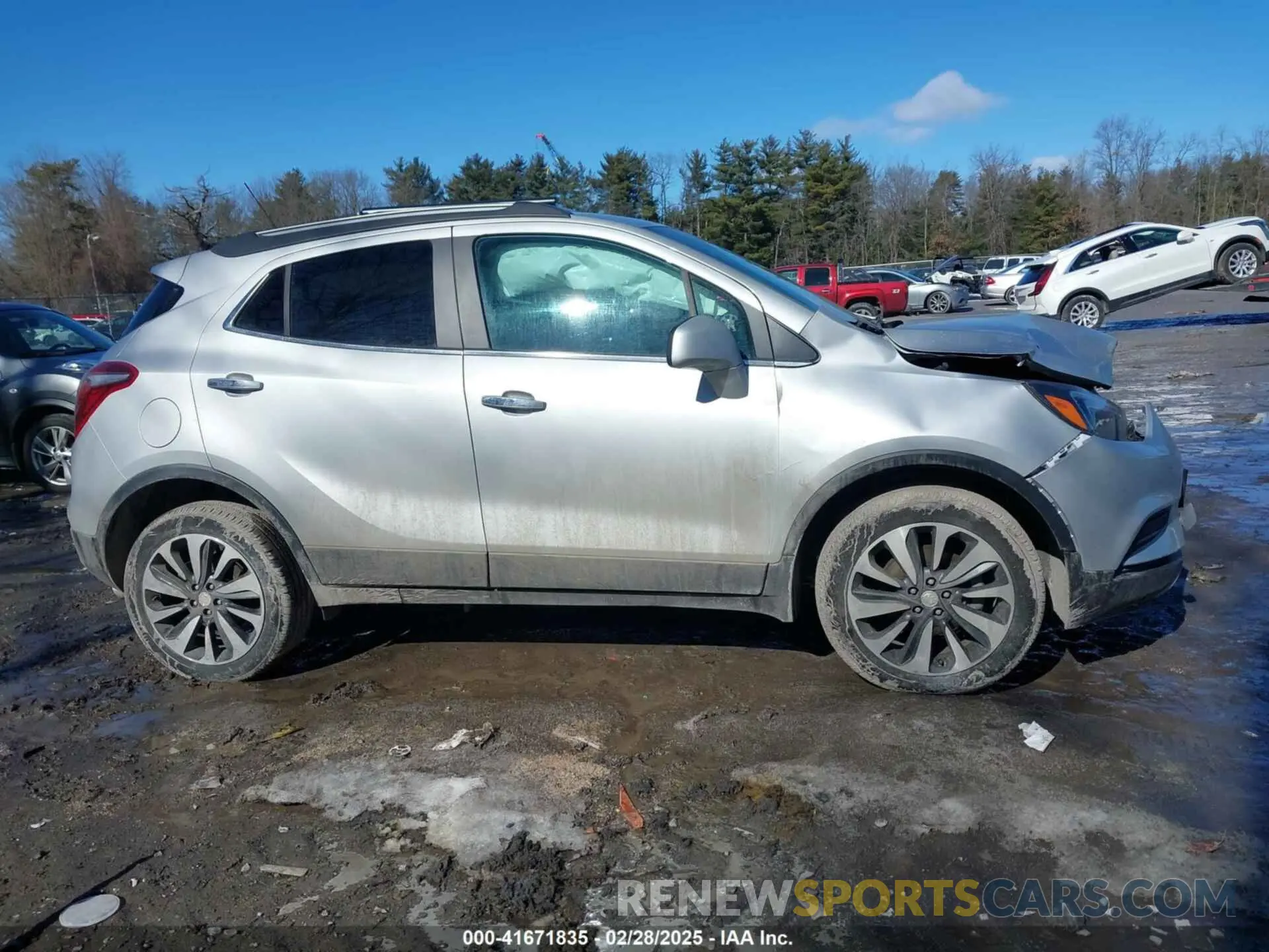 13 fotografías del automóvil dañado KL4CJESM2NB535795 BUICK ENCORE 2022