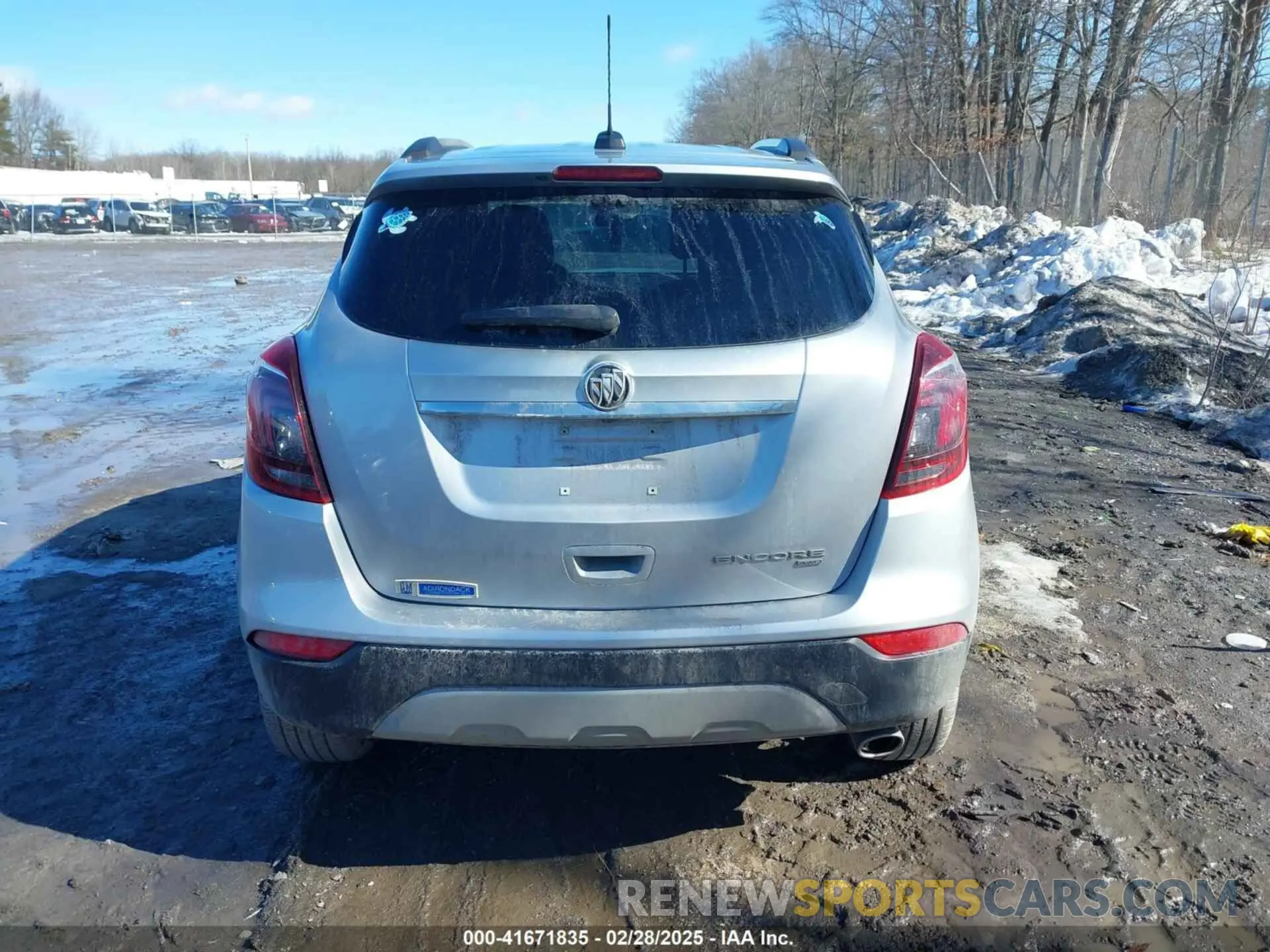 16 fotografías del automóvil dañado KL4CJESM2NB535795 BUICK ENCORE 2022