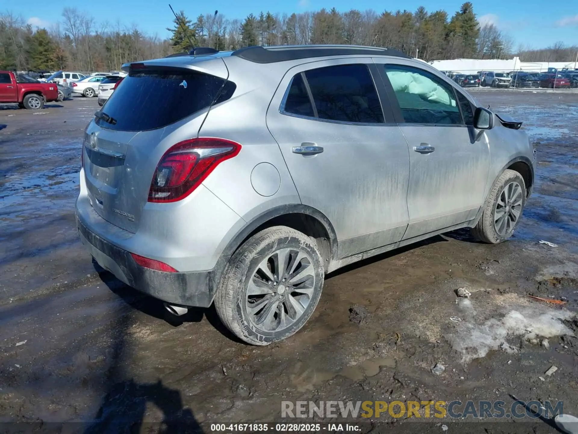 4 fotografías del automóvil dañado KL4CJESM2NB535795 BUICK ENCORE 2022