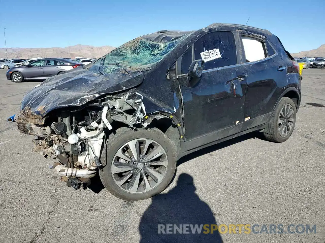 1 fotografías del automóvil dañado KL4CJESM2NB552483 BUICK ENCORE 2022
