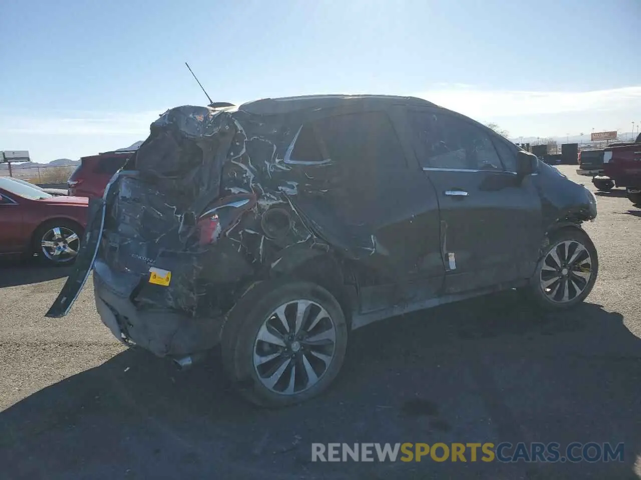 3 fotografías del automóvil dañado KL4CJESM2NB552483 BUICK ENCORE 2022