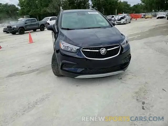 14 fotografías del automóvil dañado KL4CJESM2NB558686 BUICK ENCORE 2022