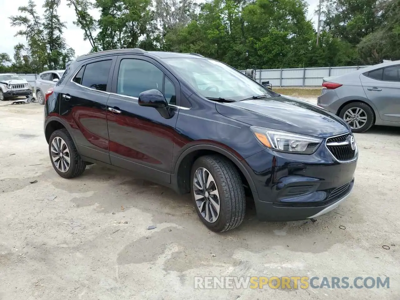 4 fotografías del automóvil dañado KL4CJESM2NB558686 BUICK ENCORE 2022