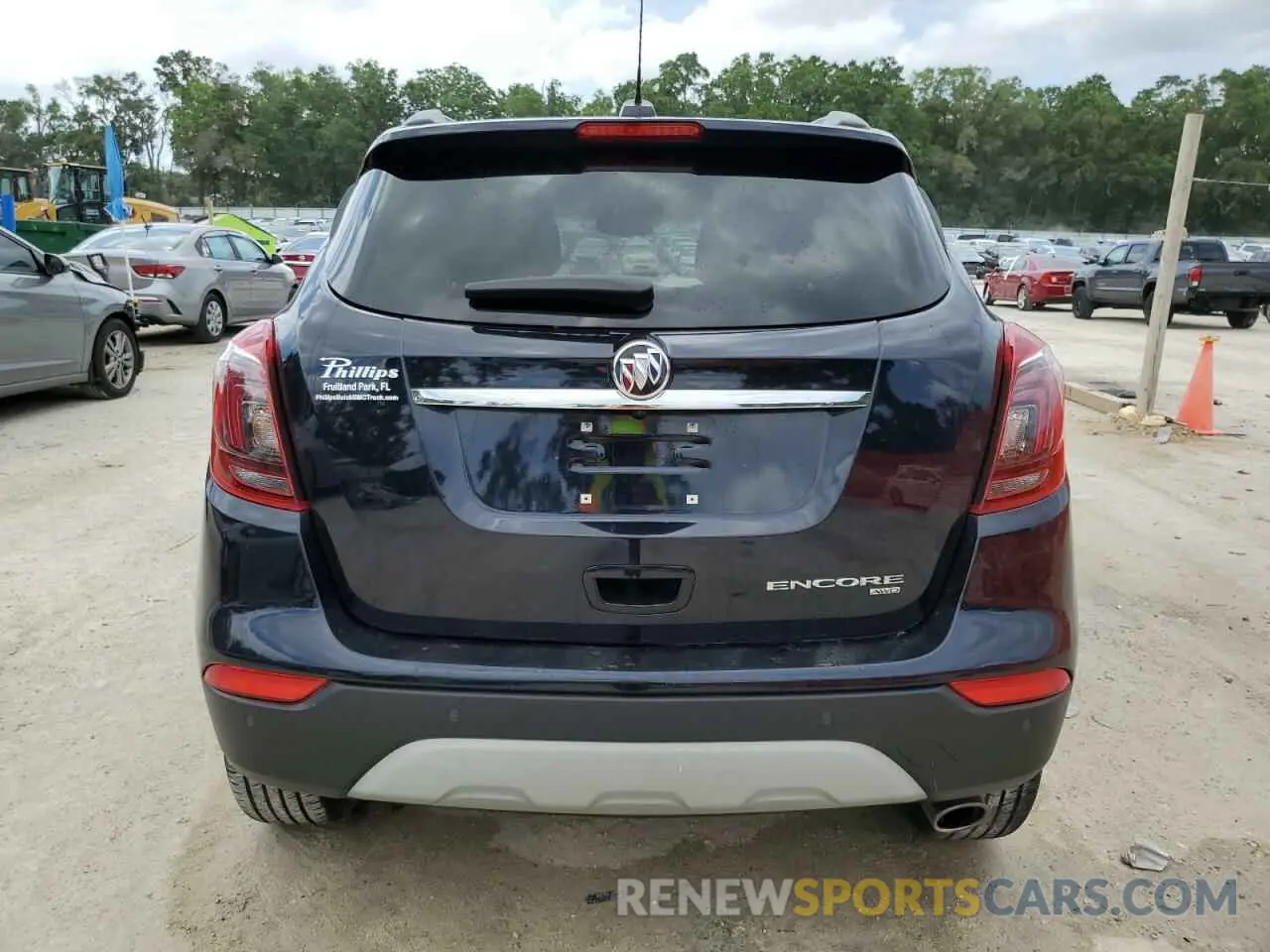 6 fotografías del automóvil dañado KL4CJESM2NB558686 BUICK ENCORE 2022