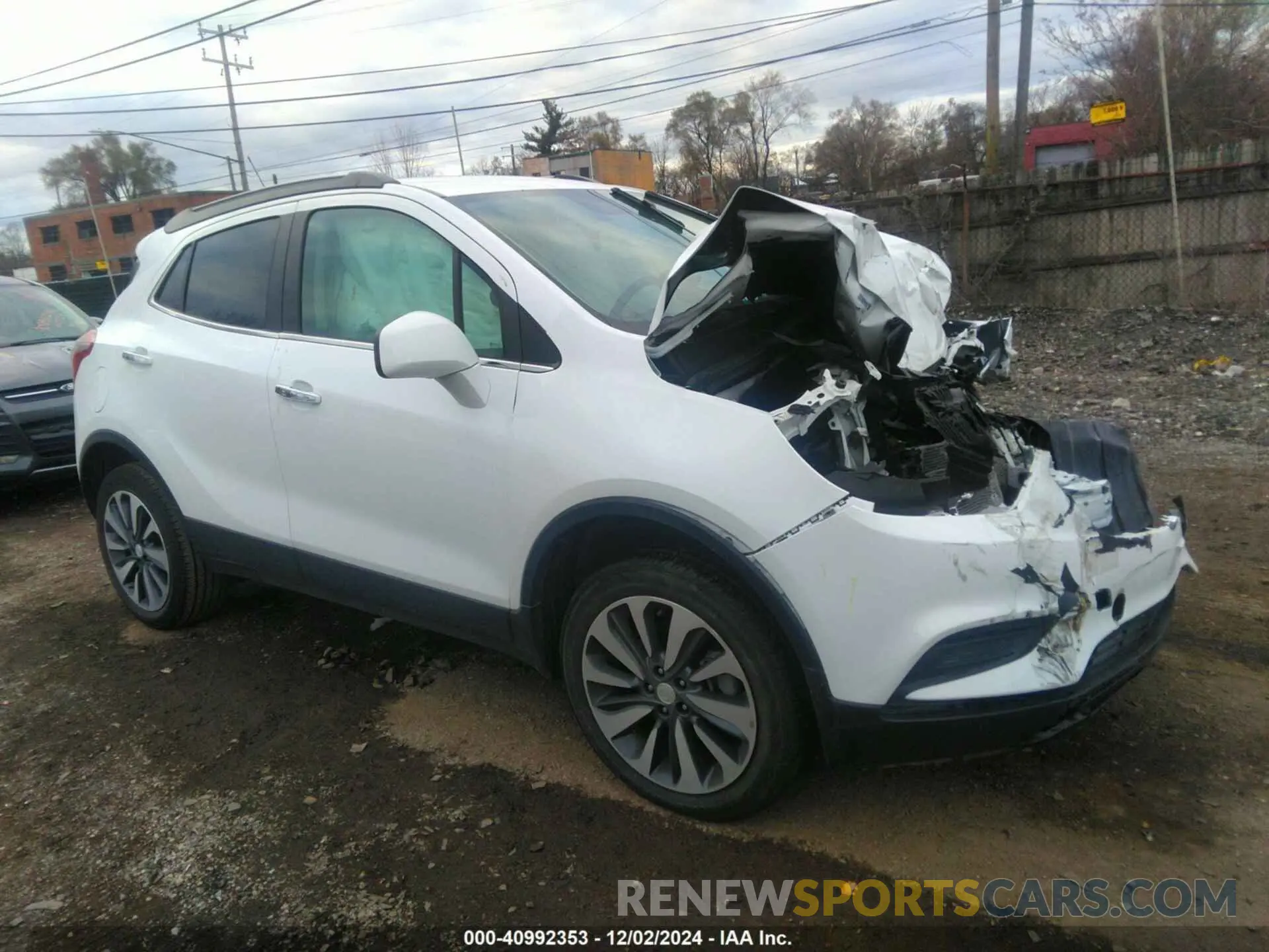 1 fotografías del automóvil dañado KL4CJESM3NB524319 BUICK ENCORE 2022