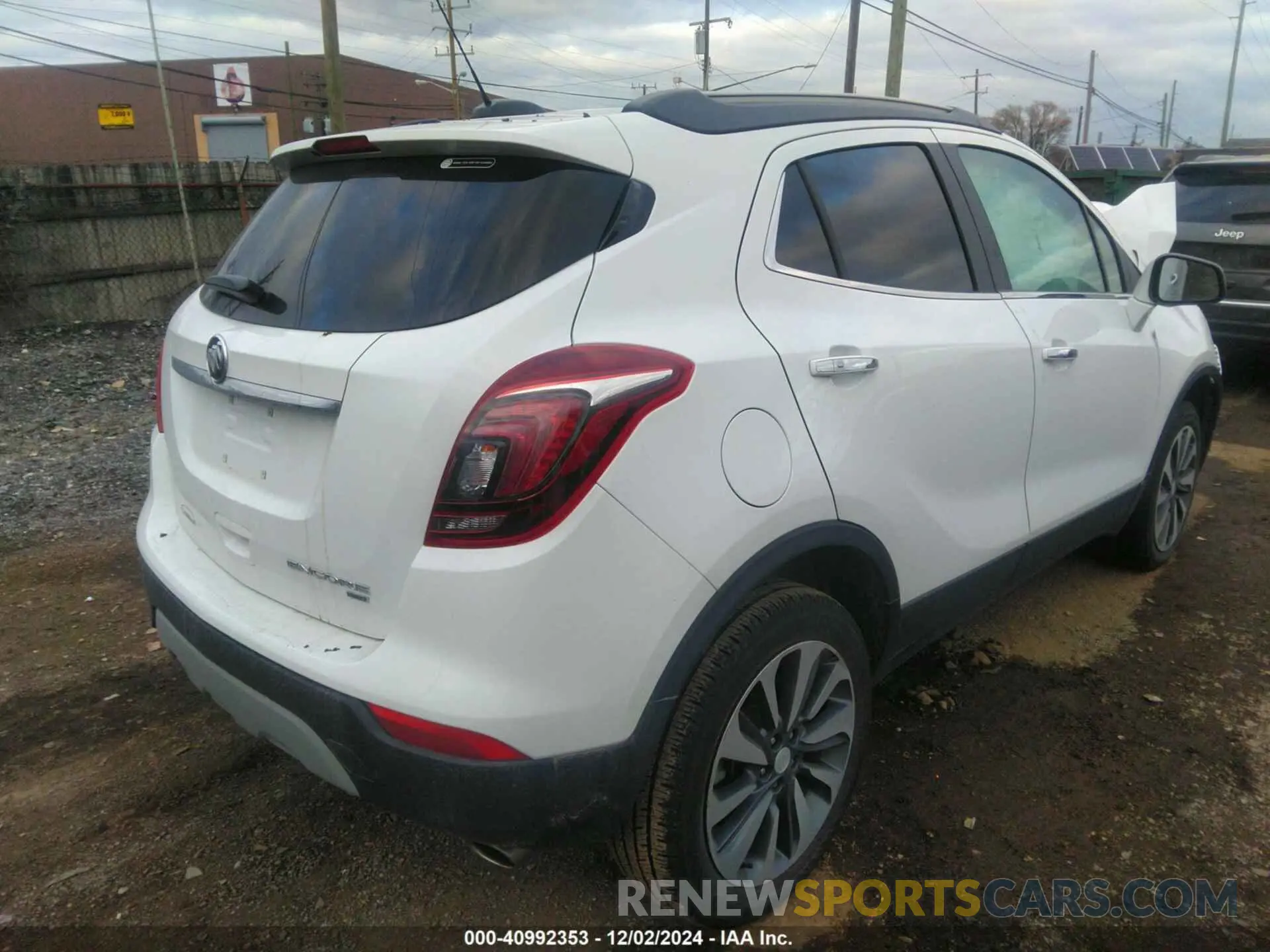 4 fotografías del automóvil dañado KL4CJESM3NB524319 BUICK ENCORE 2022