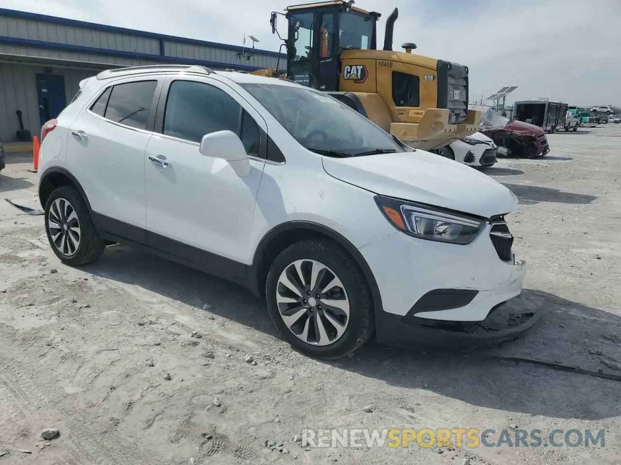 4 fotografías del automóvil dañado KL4CJESM4NB564134 BUICK ENCORE 2022