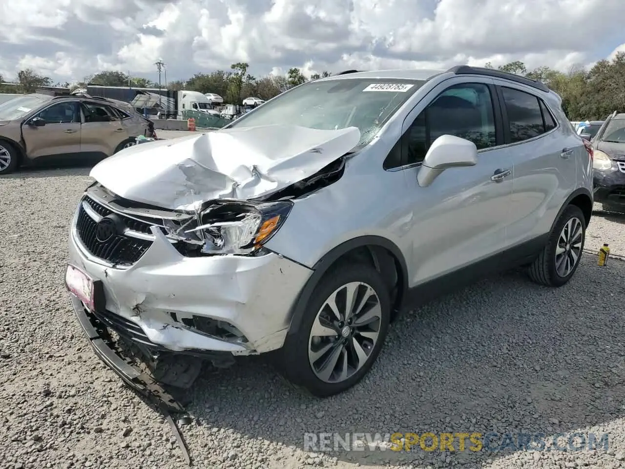 1 fotografías del automóvil dañado KL4CJESM5NB514309 BUICK ENCORE 2022