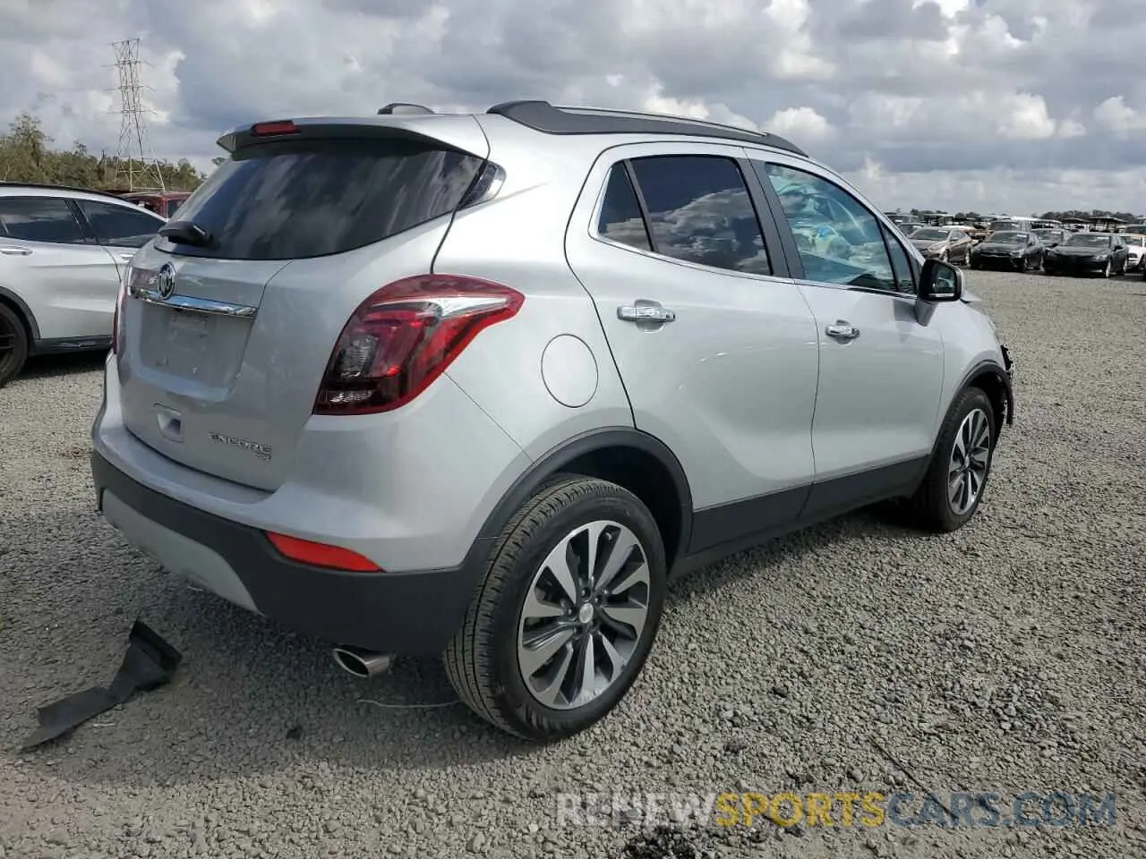 3 fotografías del automóvil dañado KL4CJESM5NB514309 BUICK ENCORE 2022