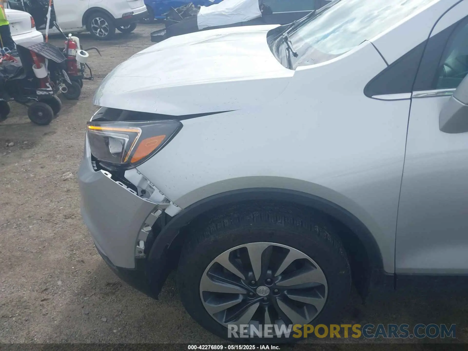 18 fotografías del automóvil dañado KL4CJESM6NB518420 BUICK ENCORE 2022