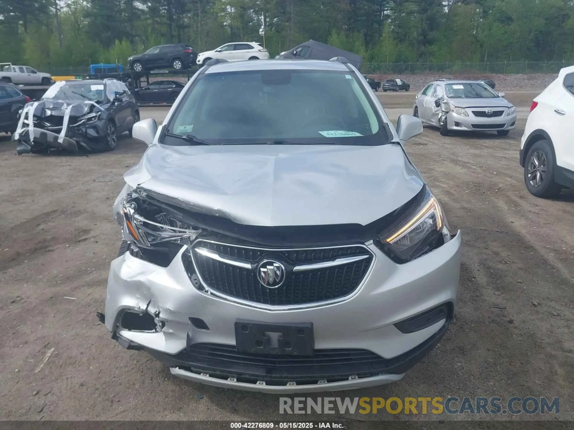 6 fotografías del automóvil dañado KL4CJESM6NB518420 BUICK ENCORE 2022
