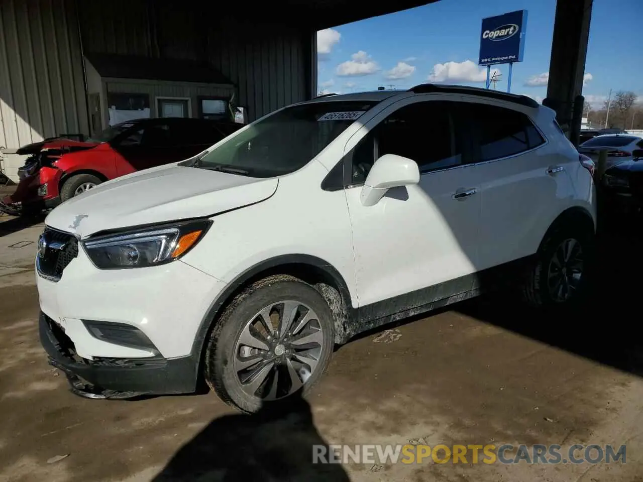 1 fotografías del automóvil dañado KL4CJESM6NB536285 BUICK ENCORE 2022