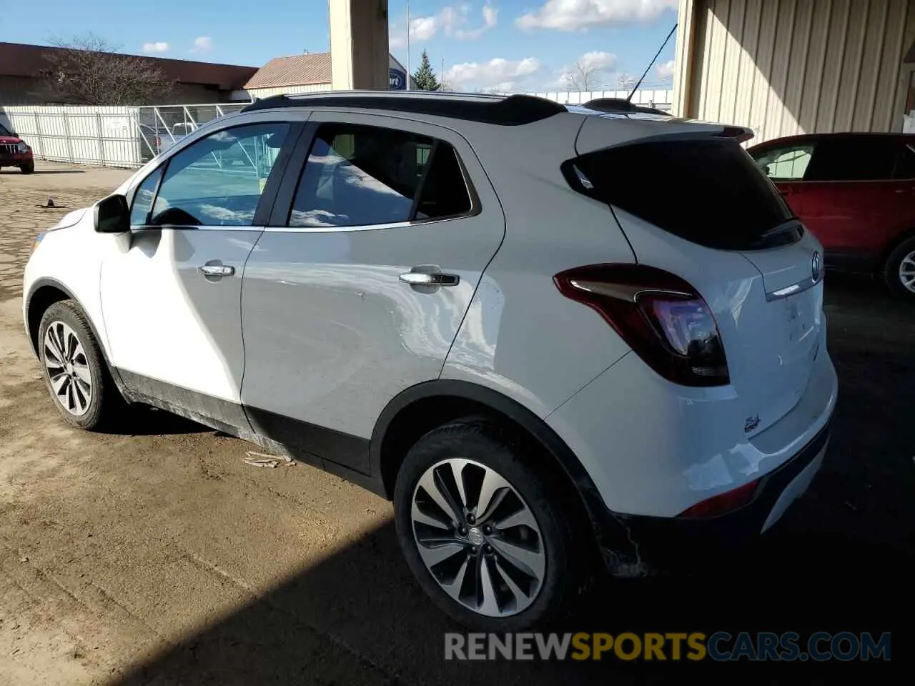 2 fotografías del automóvil dañado KL4CJESM6NB536285 BUICK ENCORE 2022