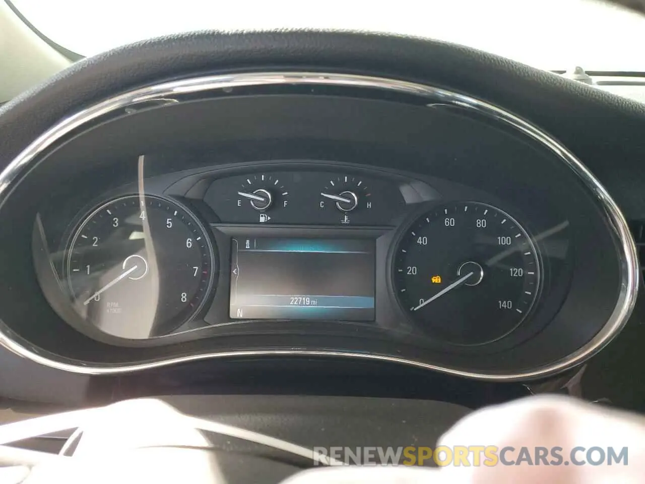 9 fotografías del automóvil dañado KL4CJESM6NB536285 BUICK ENCORE 2022