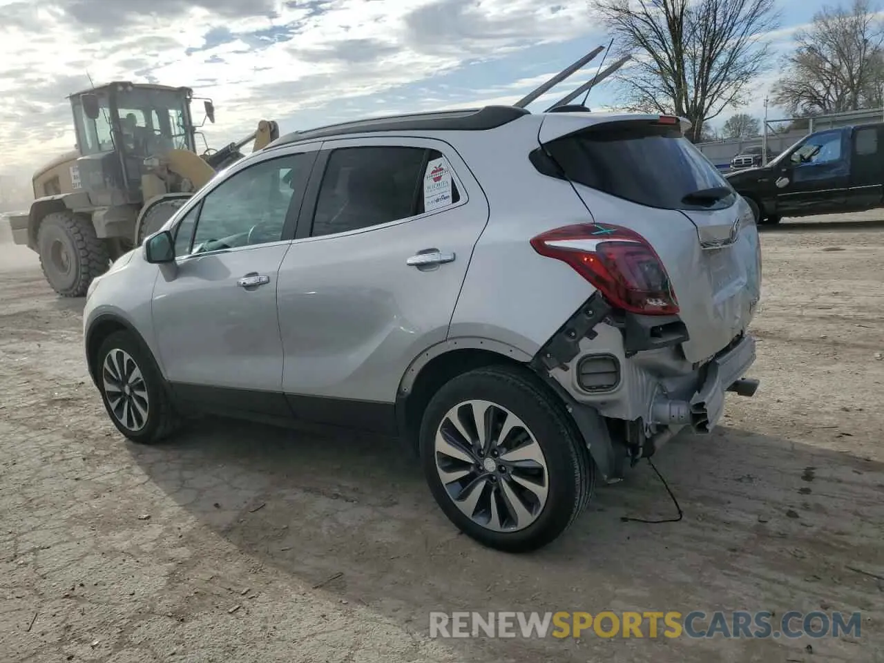 2 fotografías del automóvil dañado KL4CJESM6NB560053 BUICK ENCORE 2022