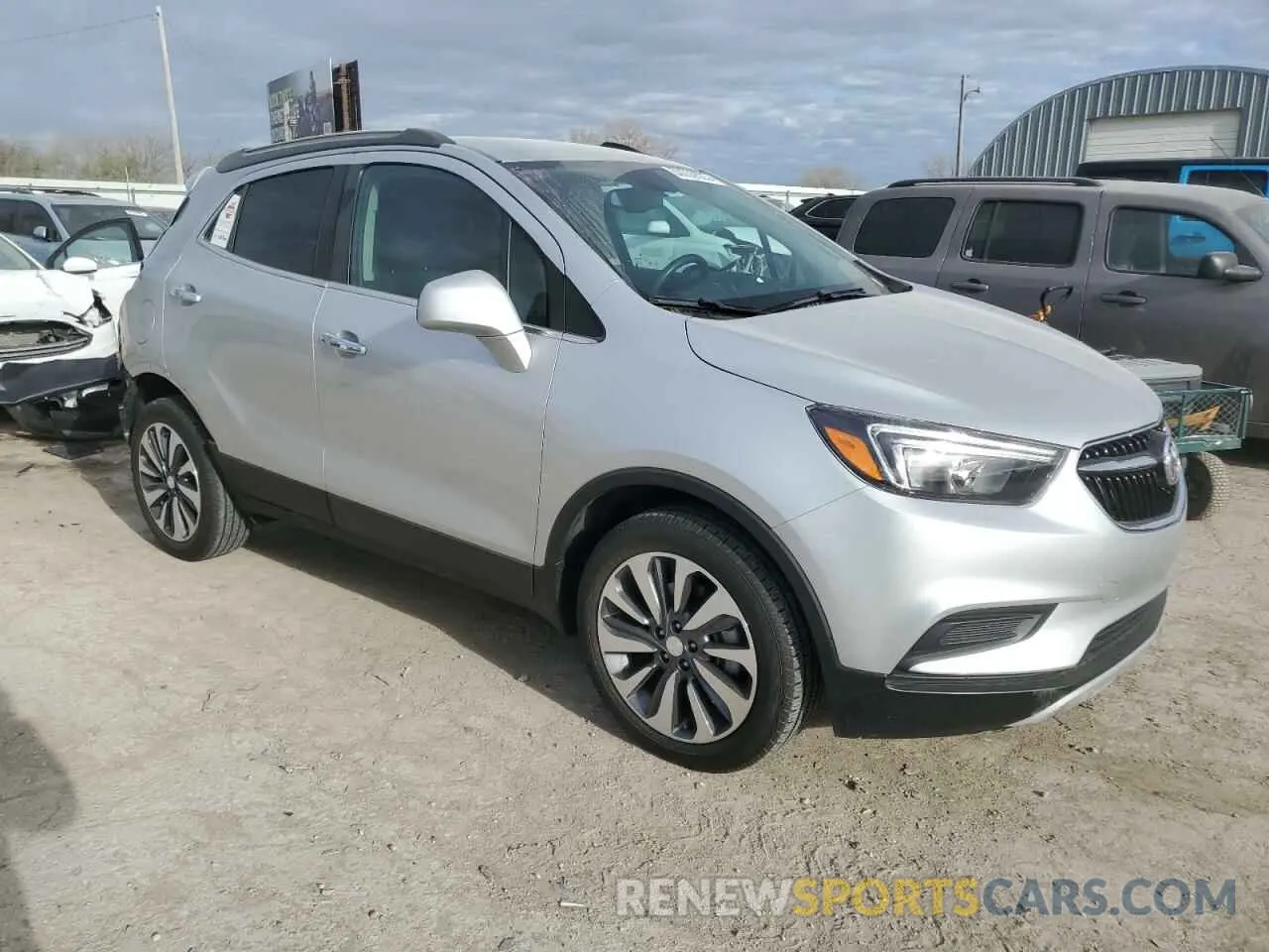 4 fotografías del automóvil dañado KL4CJESM6NB560053 BUICK ENCORE 2022