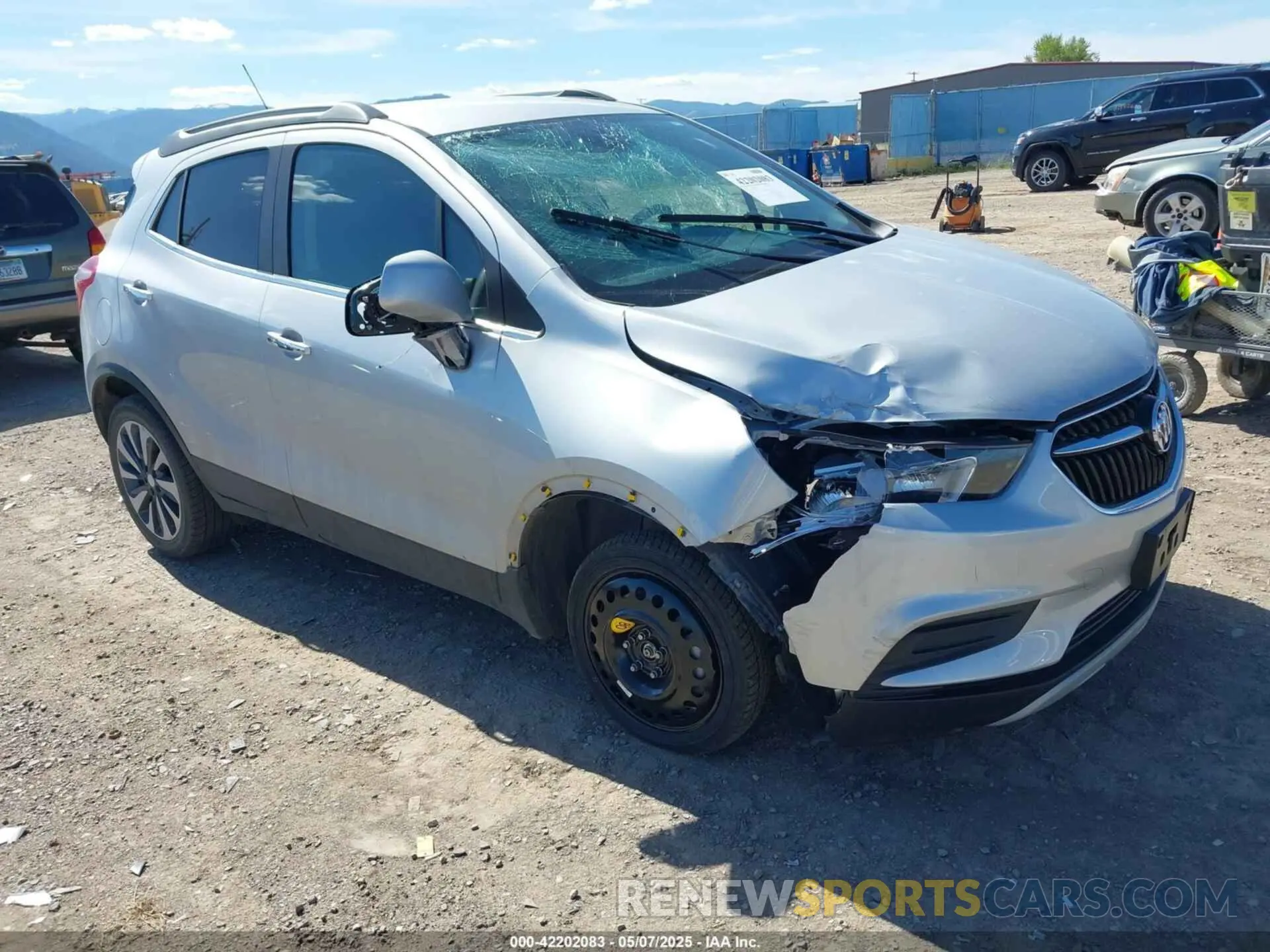 1 fotografías del automóvil dañado KL4CJESM7NB560773 BUICK ENCORE 2022