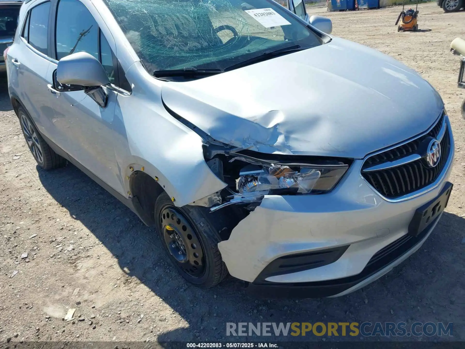 6 fotografías del automóvil dañado KL4CJESM7NB560773 BUICK ENCORE 2022