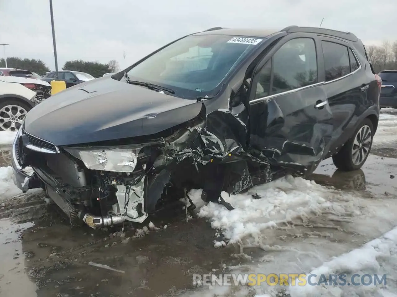1 fotografías del automóvil dañado KL4CJESM8NB552987 BUICK ENCORE 2022