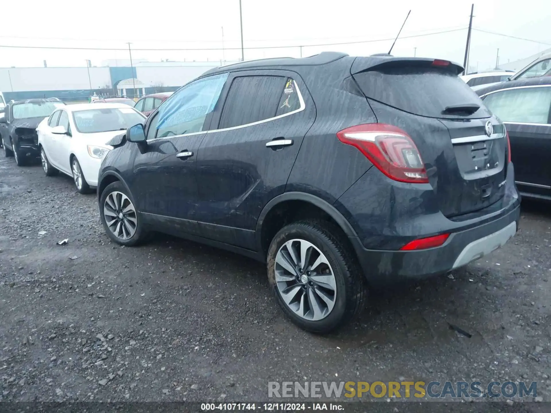 3 fotografías del automóvil dañado KL4CJESM9NB500610 BUICK ENCORE 2022