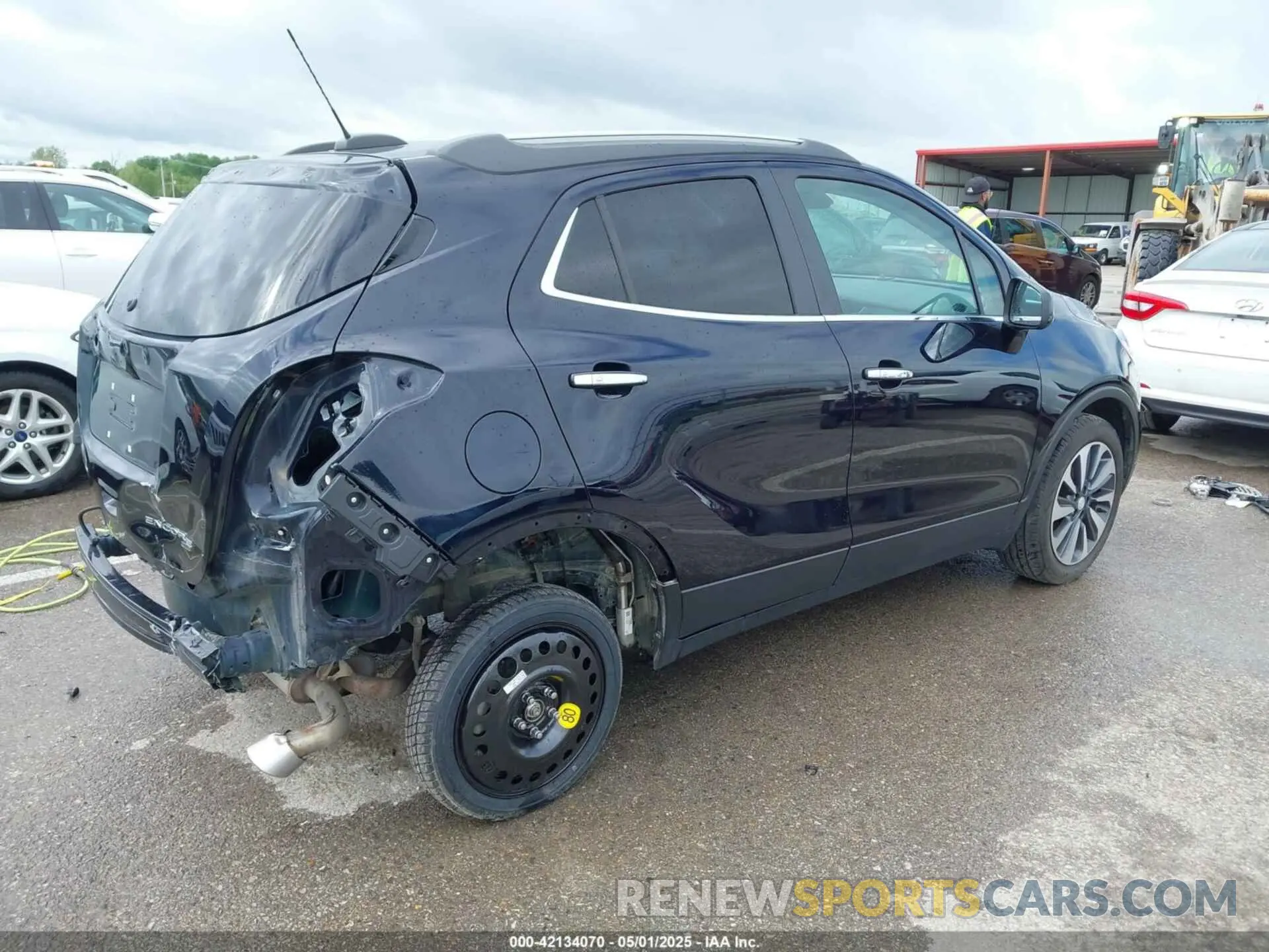 4 fotografías del automóvil dañado KL4CJESM9NB505743 BUICK ENCORE 2022