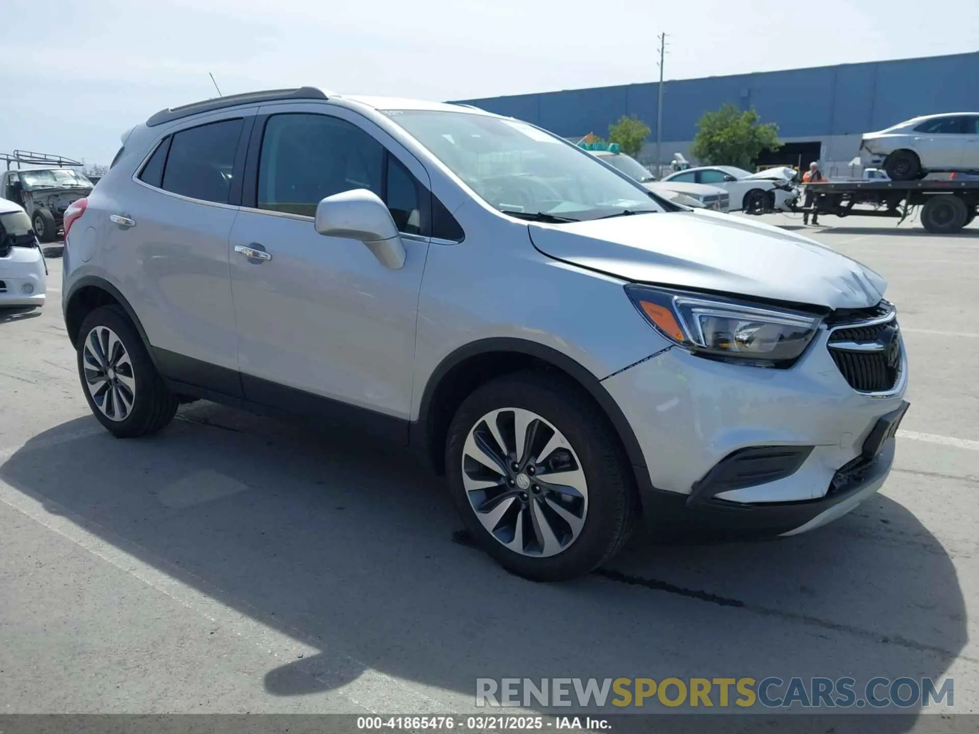 1 fotografías del automóvil dañado KL4CJESMXNB561903 BUICK ENCORE 2022