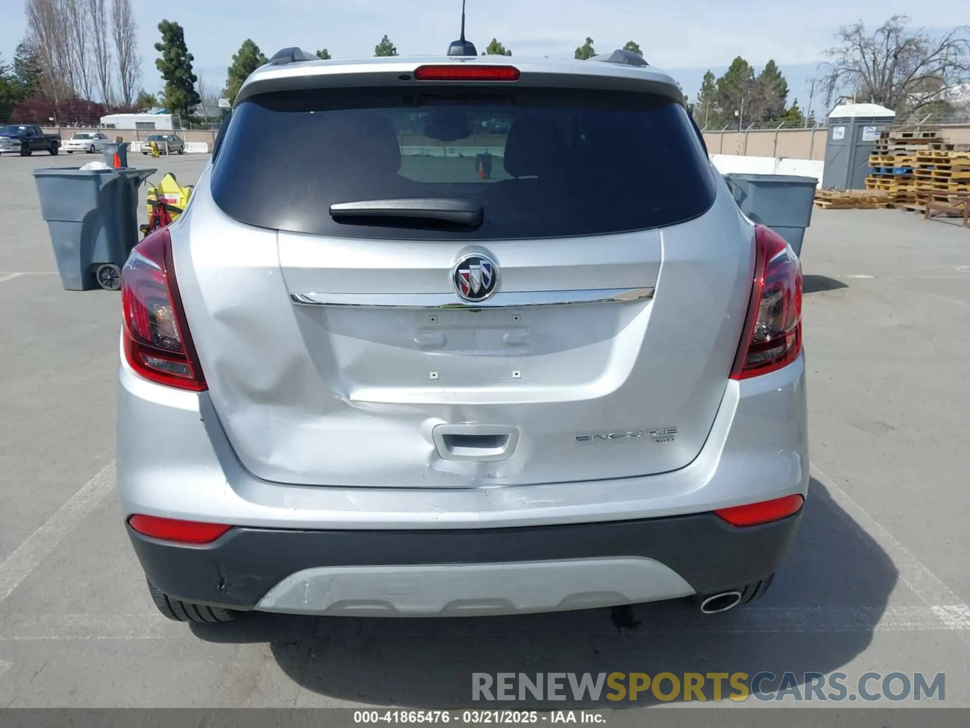 17 fotografías del automóvil dañado KL4CJESMXNB561903 BUICK ENCORE 2022
