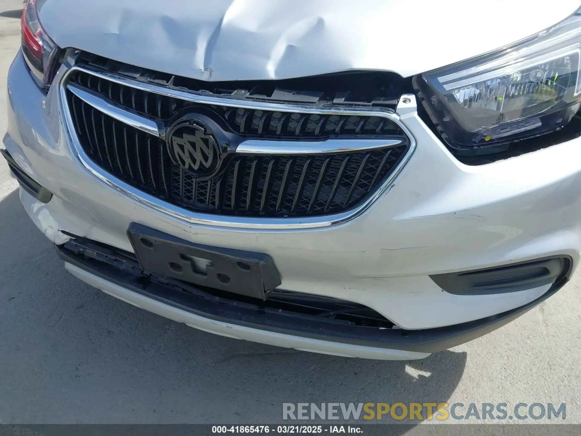 6 fotografías del automóvil dañado KL4CJESMXNB561903 BUICK ENCORE 2022