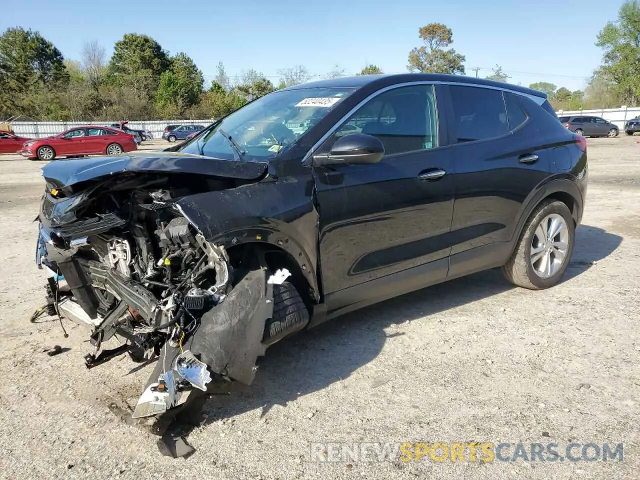 1 fotografías del automóvil dañado KL4MMBS23NB119795 BUICK ENCORE 2022