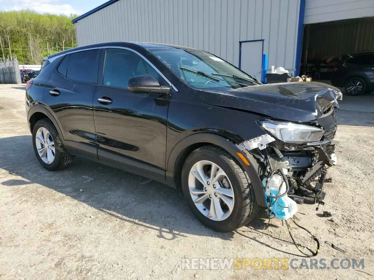 4 fotografías del automóvil dañado KL4MMBS23NB119795 BUICK ENCORE 2022