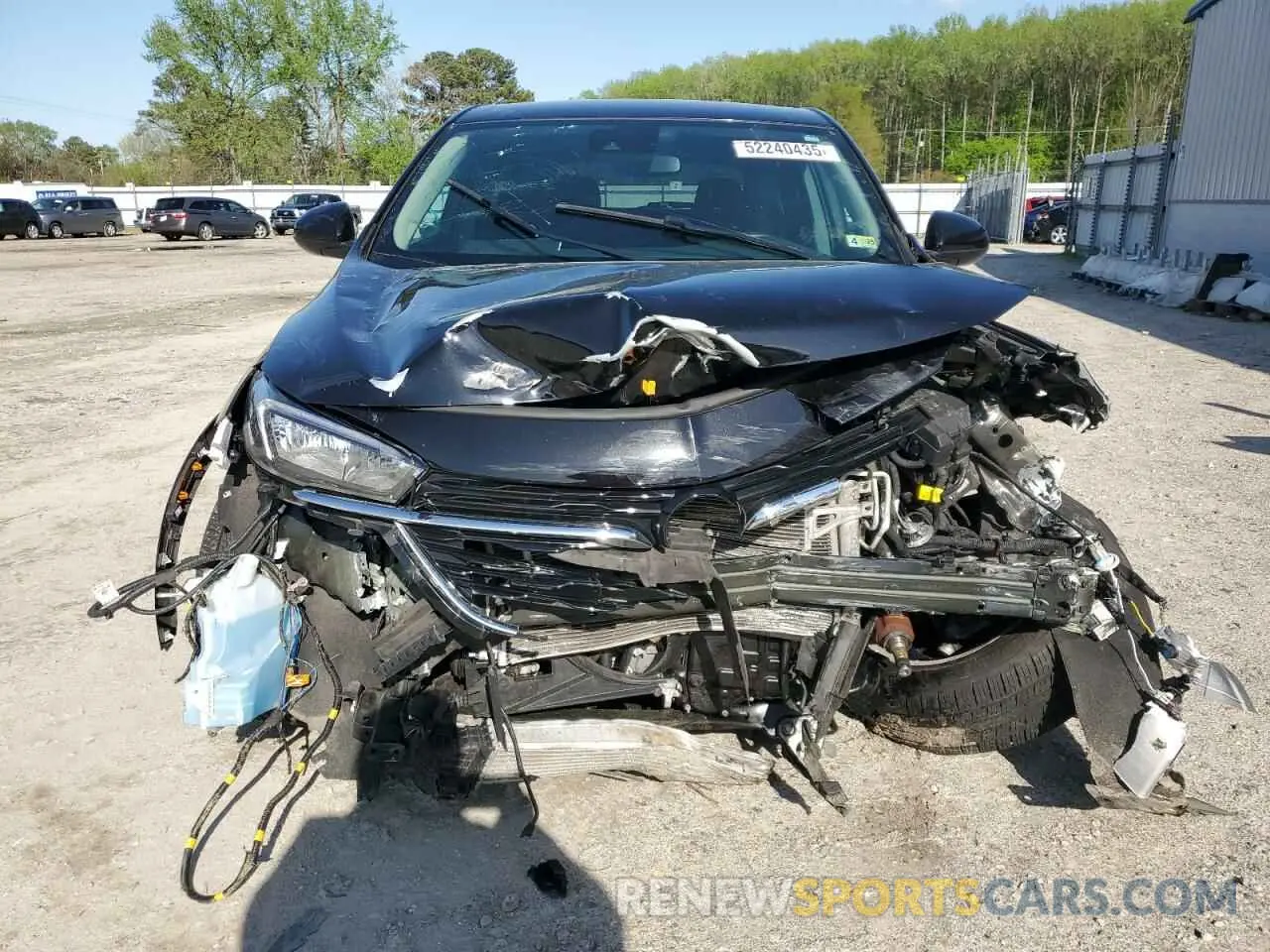 5 fotografías del automóvil dañado KL4MMBS23NB119795 BUICK ENCORE 2022