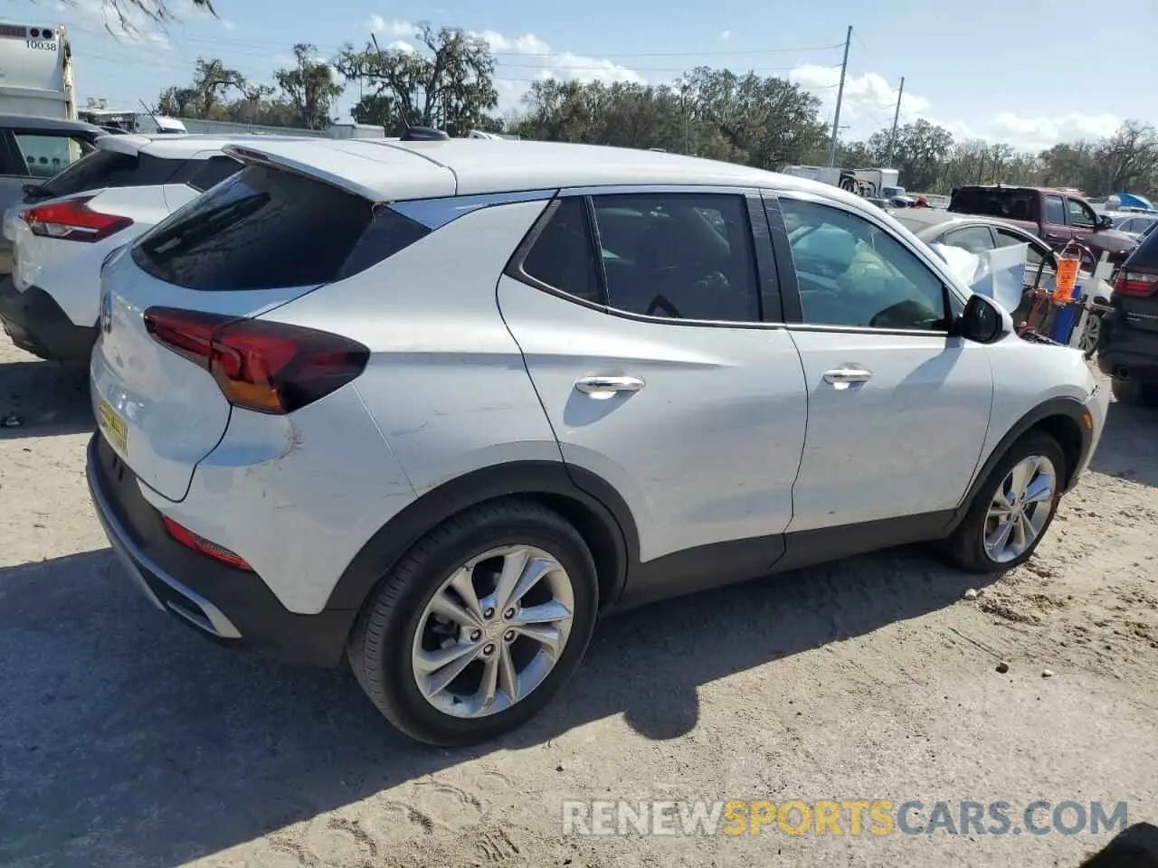 3 fotografías del automóvil dañado KL4MMBS26NB030609 BUICK ENCORE 2022