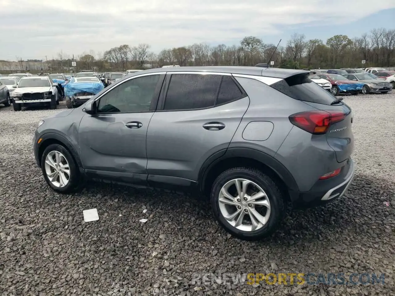 2 fotografías del automóvil dañado KL4MMBS2XNB095270 BUICK ENCORE 2022