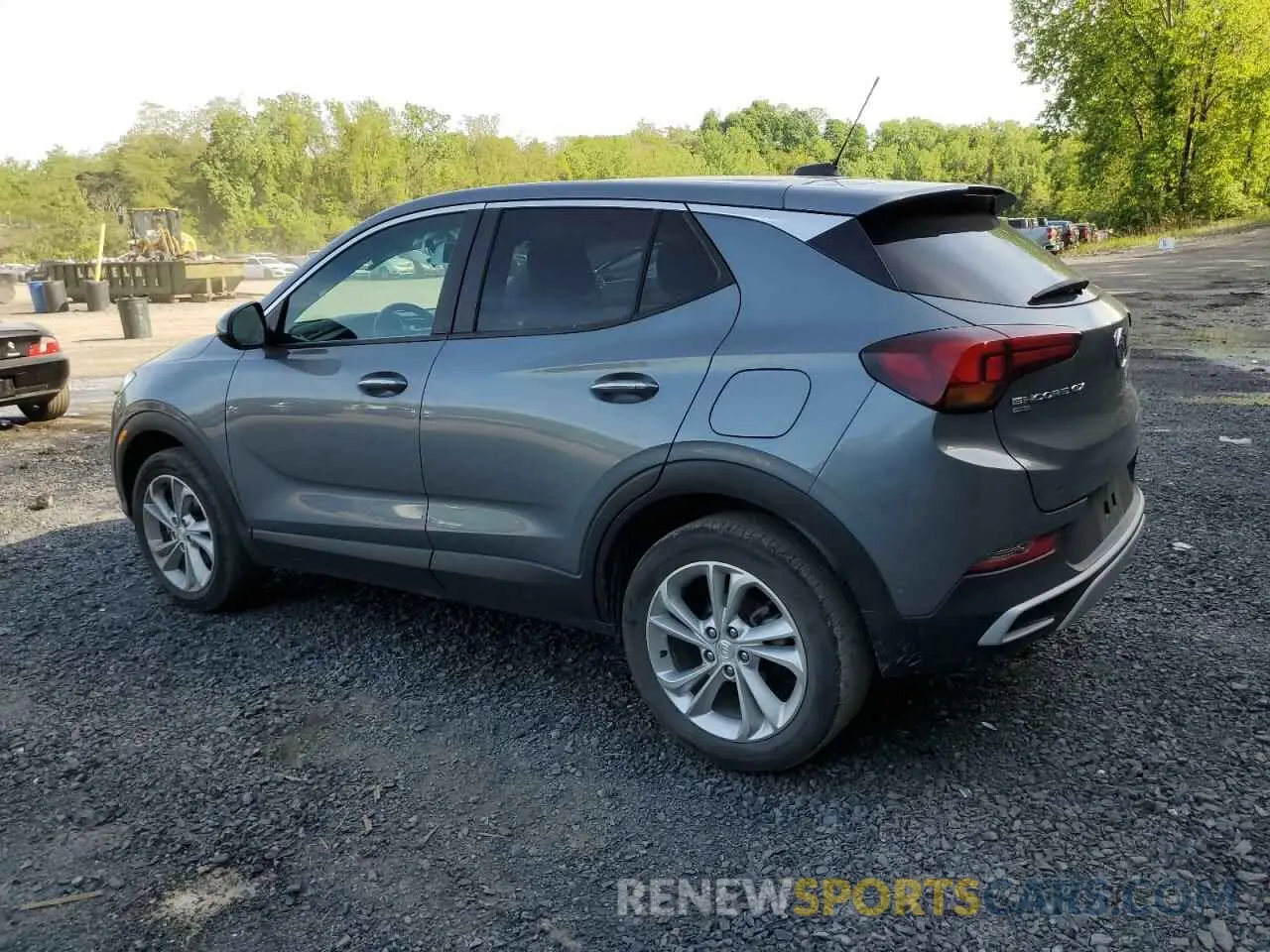 2 fotografías del automóvil dañado KL4MMCSL1NB082857 BUICK ENCORE 2022