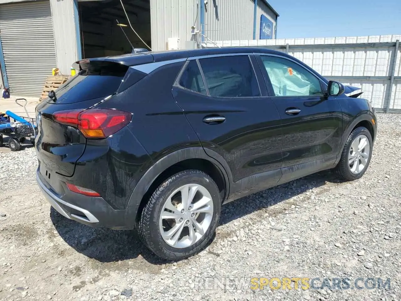 3 fotografías del automóvil dañado KL4MMCSL2NB058292 BUICK ENCORE 2022