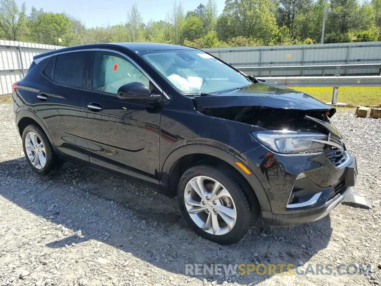4 fotografías del automóvil dañado KL4MMCSL2NB058292 BUICK ENCORE 2022