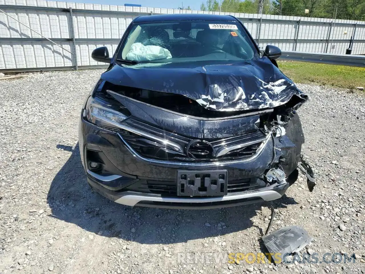5 fotografías del automóvil dañado KL4MMCSL2NB058292 BUICK ENCORE 2022