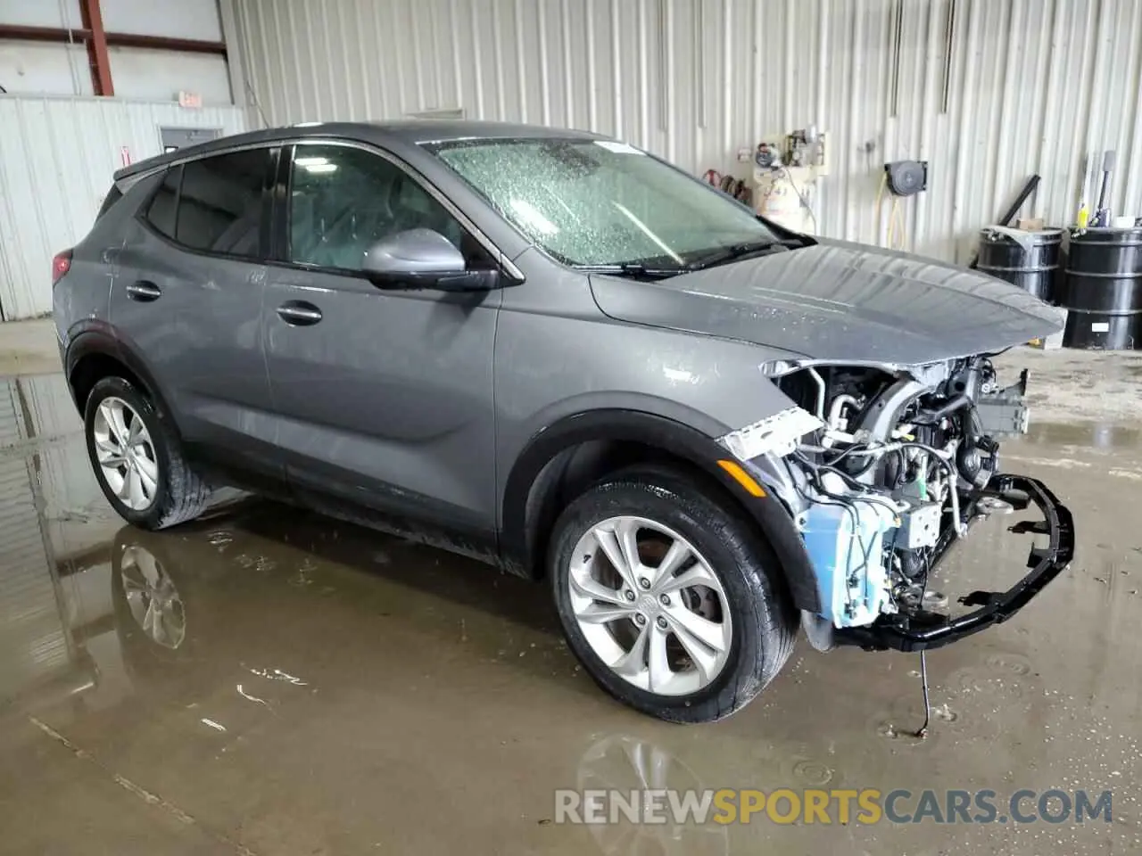 4 fotografías del automóvil dañado KL4MMCSL3NB059256 BUICK ENCORE 2022