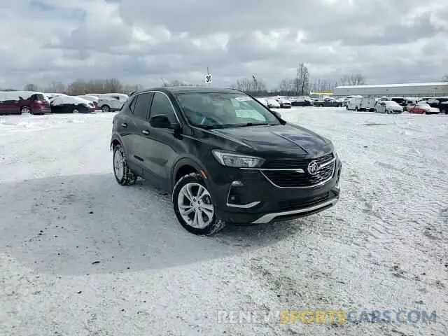 14 fotografías del automóvil dañado KL4MMCSL4NB080794 BUICK ENCORE 2022