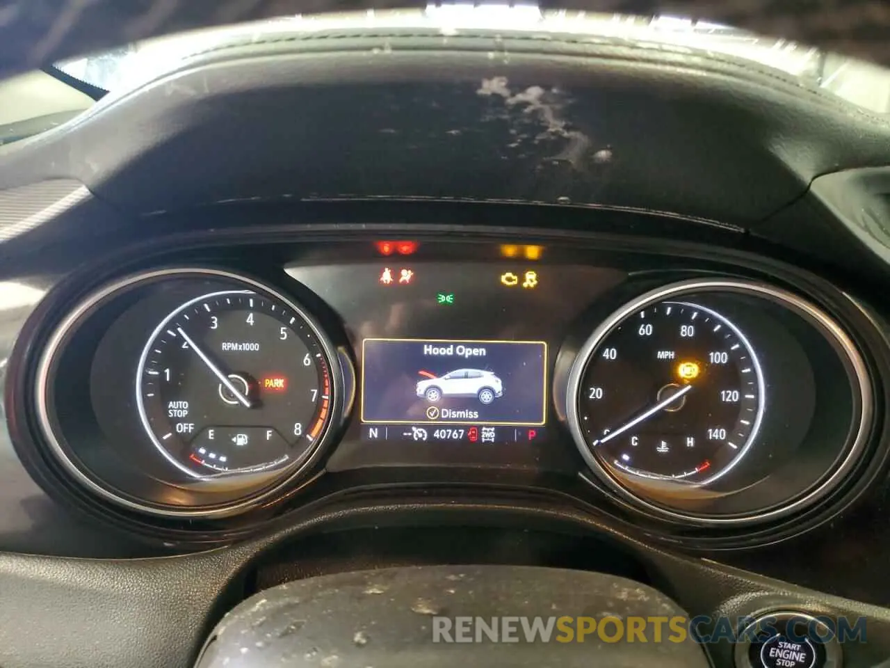 9 fotografías del automóvil dañado KL4MMCSL5NB052650 BUICK ENCORE 2022