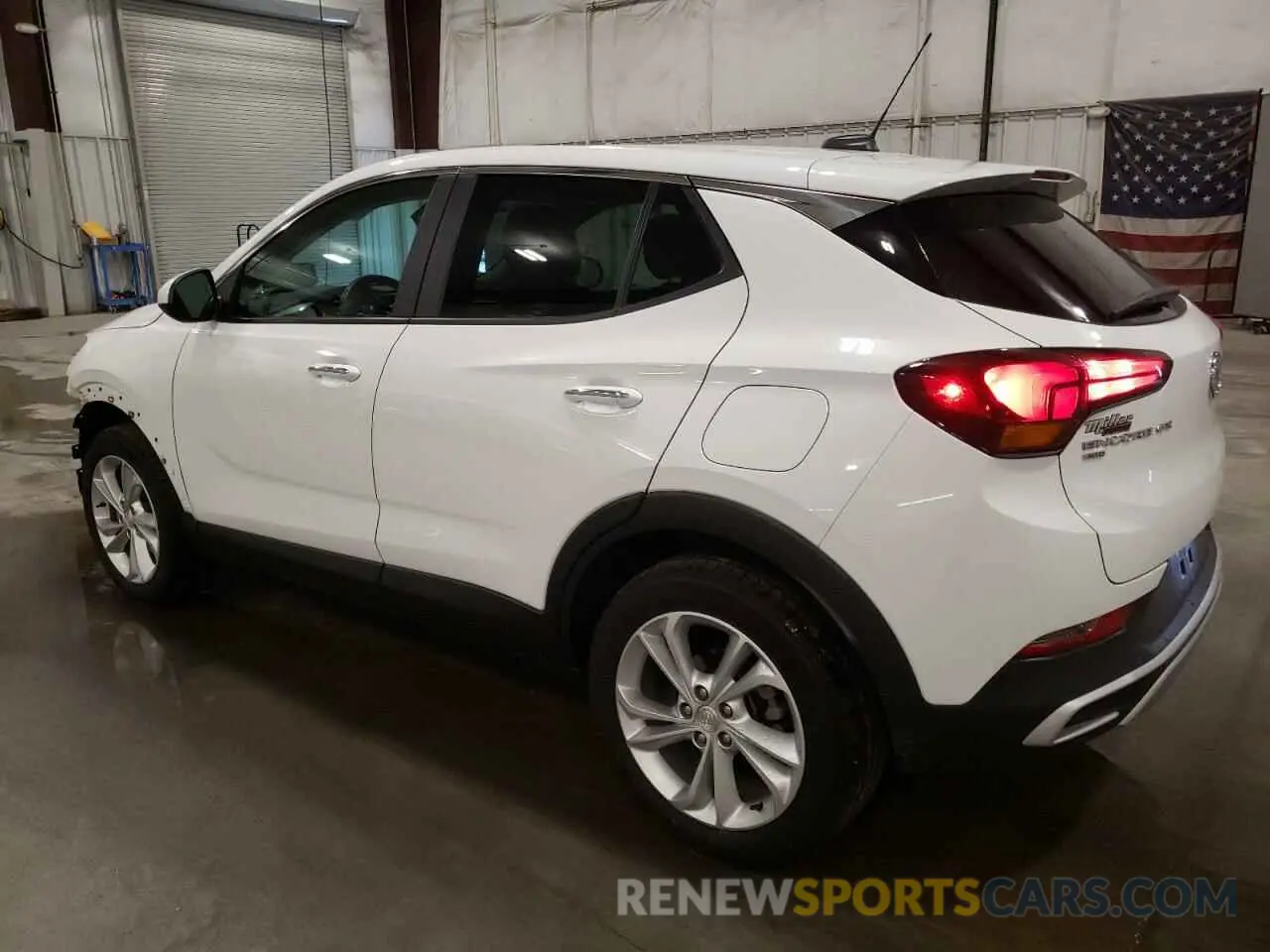 2 fotografías del automóvil dañado KL4MMCSL7NB138008 BUICK ENCORE 2022