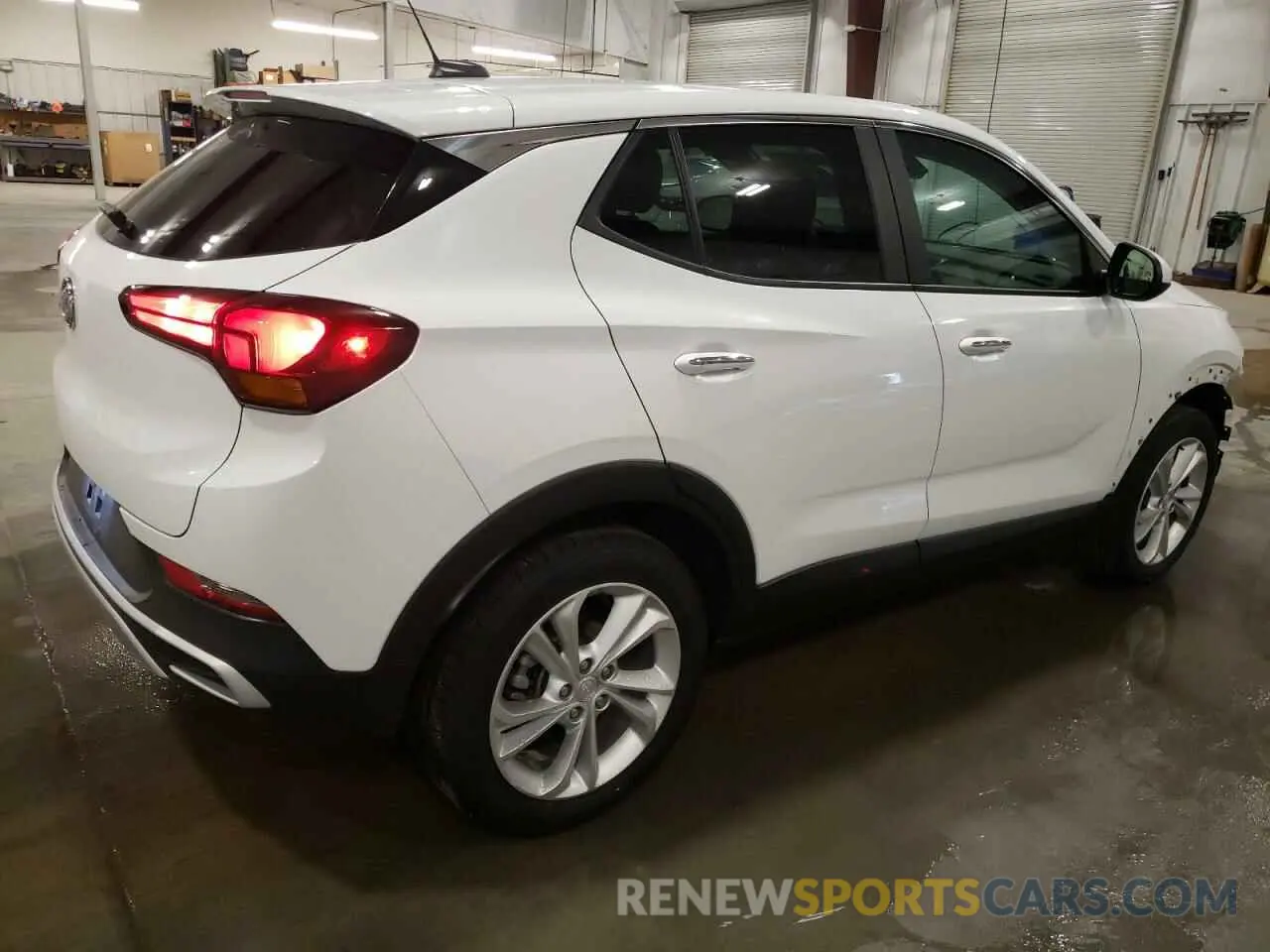 3 fotografías del automóvil dañado KL4MMCSL7NB138008 BUICK ENCORE 2022