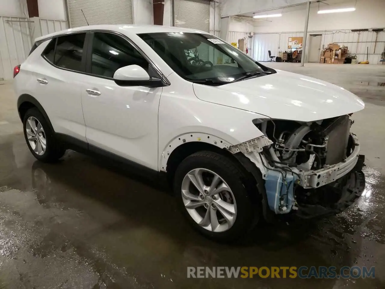 4 fotografías del automóvil dañado KL4MMCSL7NB138008 BUICK ENCORE 2022